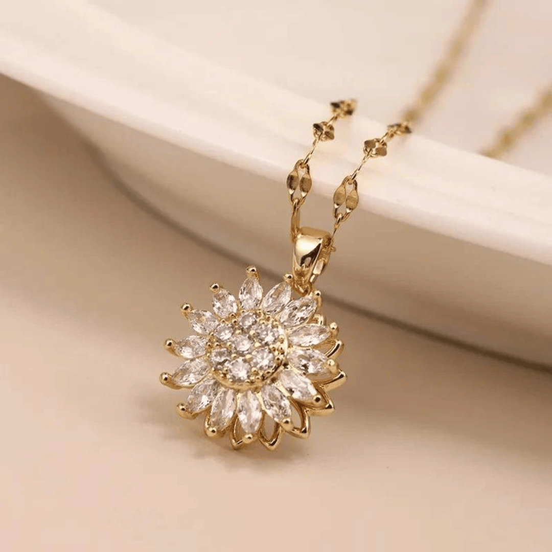 COLLAR GIRASOL GIRATORIO ED