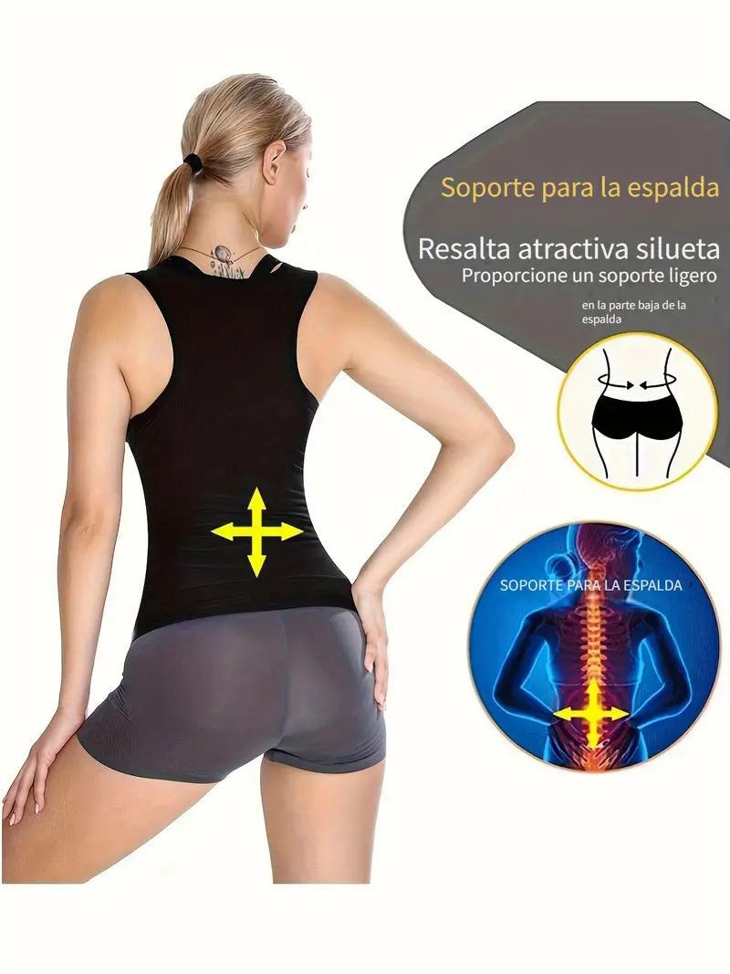 Chaleco Faja Quemador de Grasa Mujer