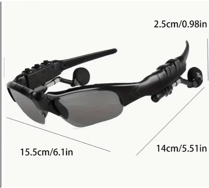 LENTES DE SOL CON AUDIFONOS BLUETOOTH