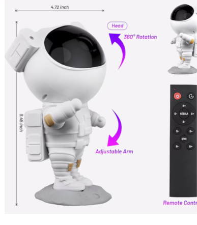 LAMPARA ASTRONAUTA- Ilumina tus Sueños Espaciales