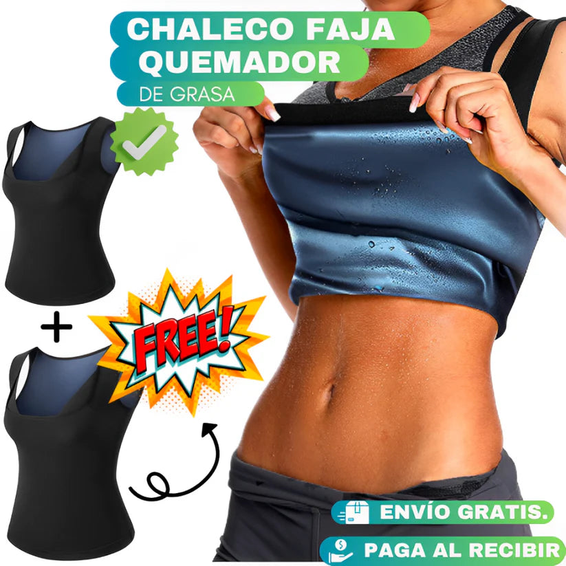 Chaleco Faja Quemador de Grasa Mujer