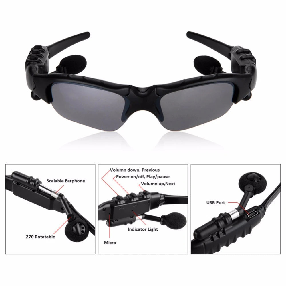 LENTES DE SOL CON AUDIFONOS BLUETOOTH