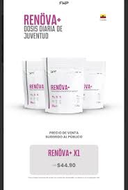 🌸 RENÖVA+ – Dosis Diaria de Juventud