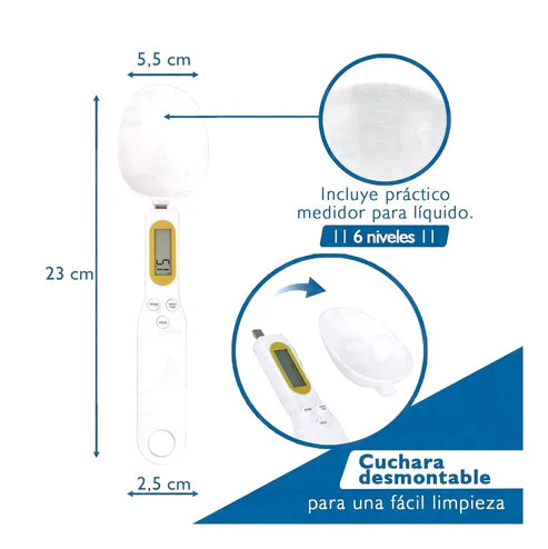 CUCHARA DIGITAL CON BALANZA