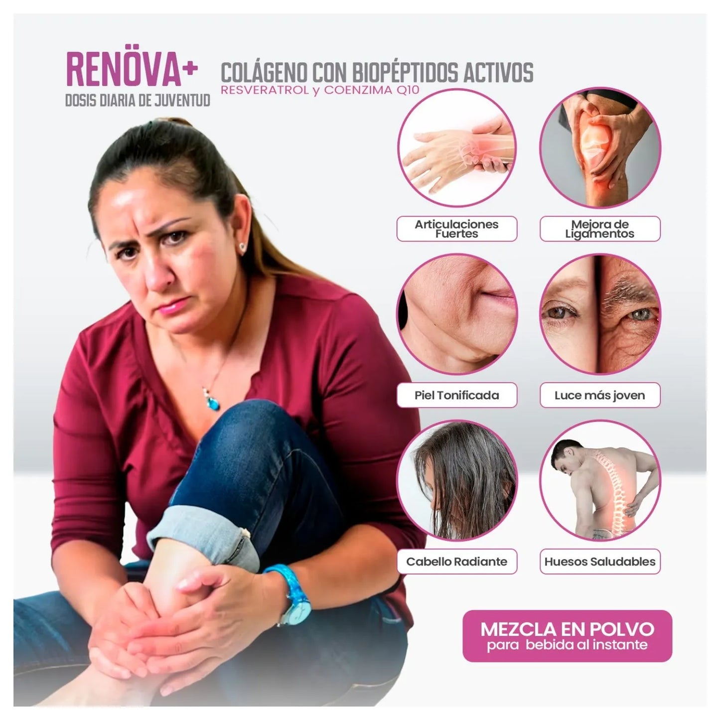 🌸 RENÖVA+ – Dosis Diaria de Juventud
