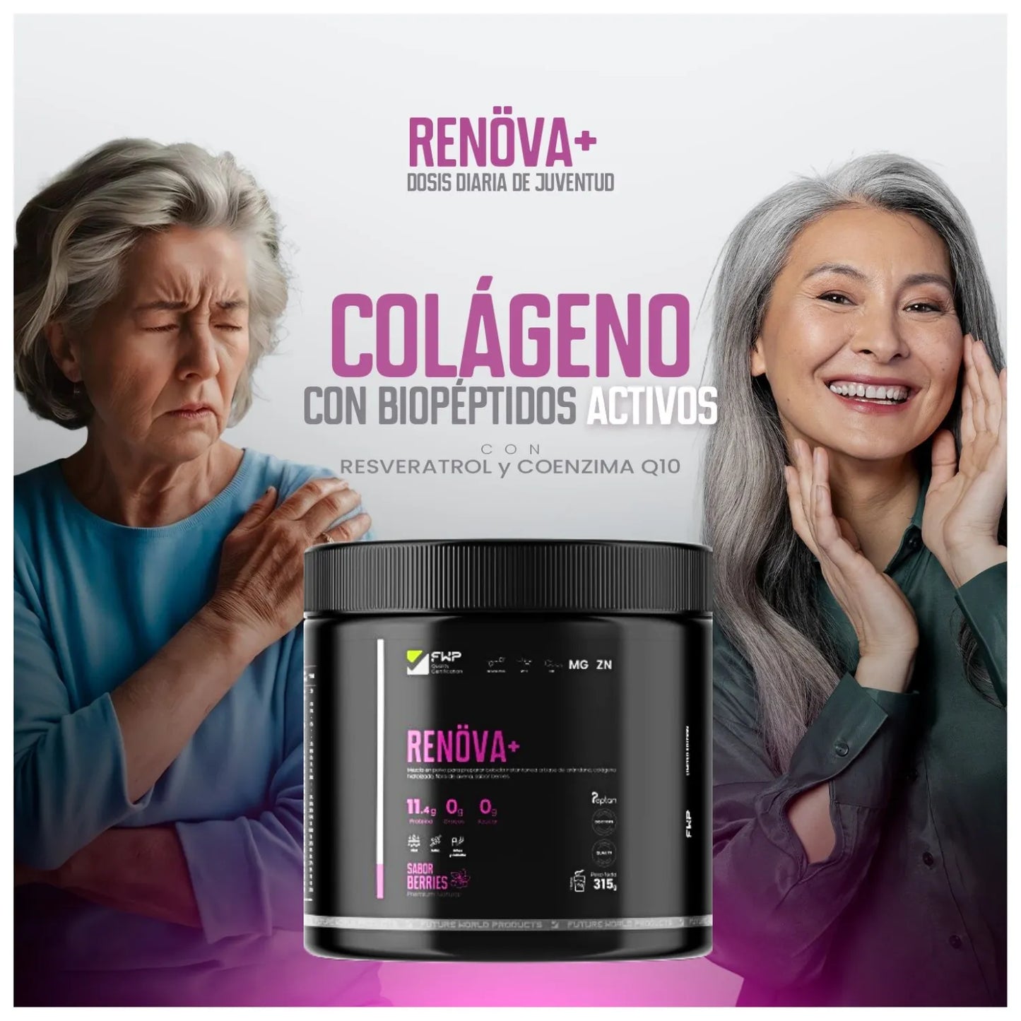 🌸 RENÖVA+ – Dosis Diaria de Juventud