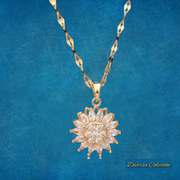 COLLAR GIRASOL GIRATORIO ED