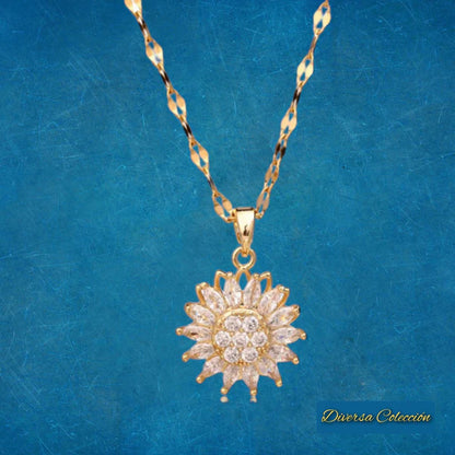 COLLAR GIRASOL GIRATORIO ED